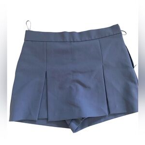Zara Blue pleated skort